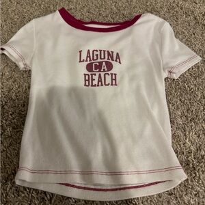 Laguna beach crop top XS